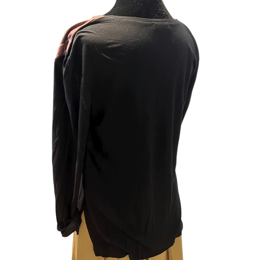 Abstract Pattern Long Sleeve Top - image 4